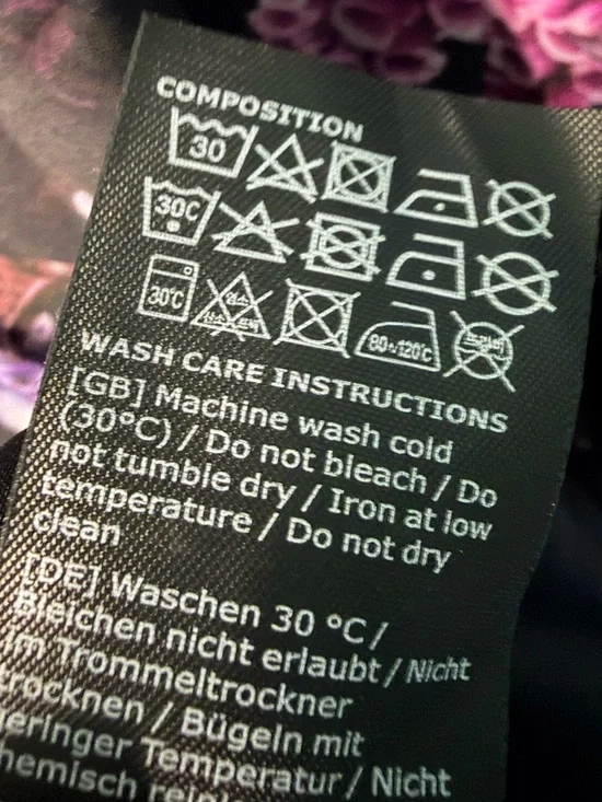 Killstar Purple & Black Floral Forbidden Petals Mini Dress | Size Large - Picture 8 of 8